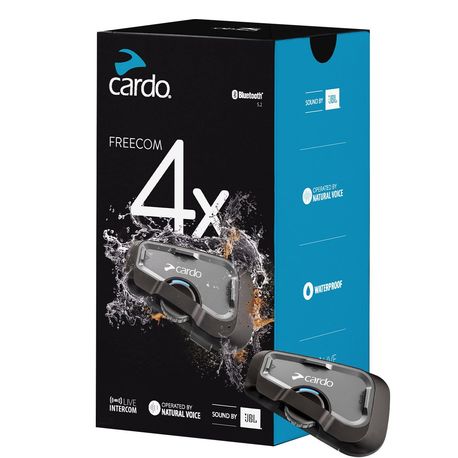 Cardo Freecom 4X Single - kypäräpuhelin Cardo Freecom 4X Single - kypäräpuhelin